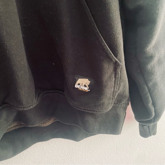 Berne Workwear Matco Tools black zip up sweatshirt - Picture 5 of 8